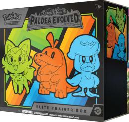 ADC Pokémon TCG SV02 Paldea Evolved Elite Trainer Box 9x booster s doplòky