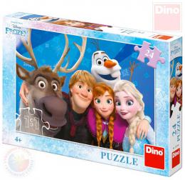 DINO Puzzle selfie Frozen (Ledov Krlovstv) 24 dlk skldaka - zvtit obrzek