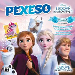 JIRI MODELS Pexeso v seitu Ledov Krlovstv (Frozen) s krabikou a omalovnkou - zvtit obrzek