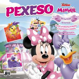 JIRI MODELS Pexeso v seitu Minnie Mouse s krabikou a omalovnkou - zvtit obrzek