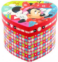 perkovnice dtsk Disney Minnie Mouse srdce se zrctkem karton
