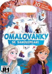 JIRI MODELS Omalovnky se samolepkami Frozen 2 (Ledov Krlovstv)