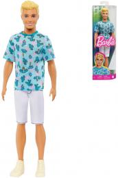 MATTEL BRB Barbie pank Ken model modr triko letn obleek - zvtit obrzek