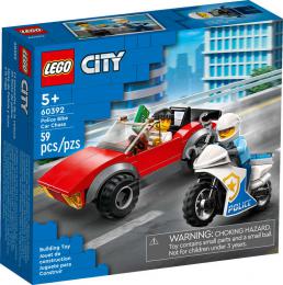 LEGO CITY Honika auta s policejn motorkou 60392 STAVEBNICE - zvtit obrzek