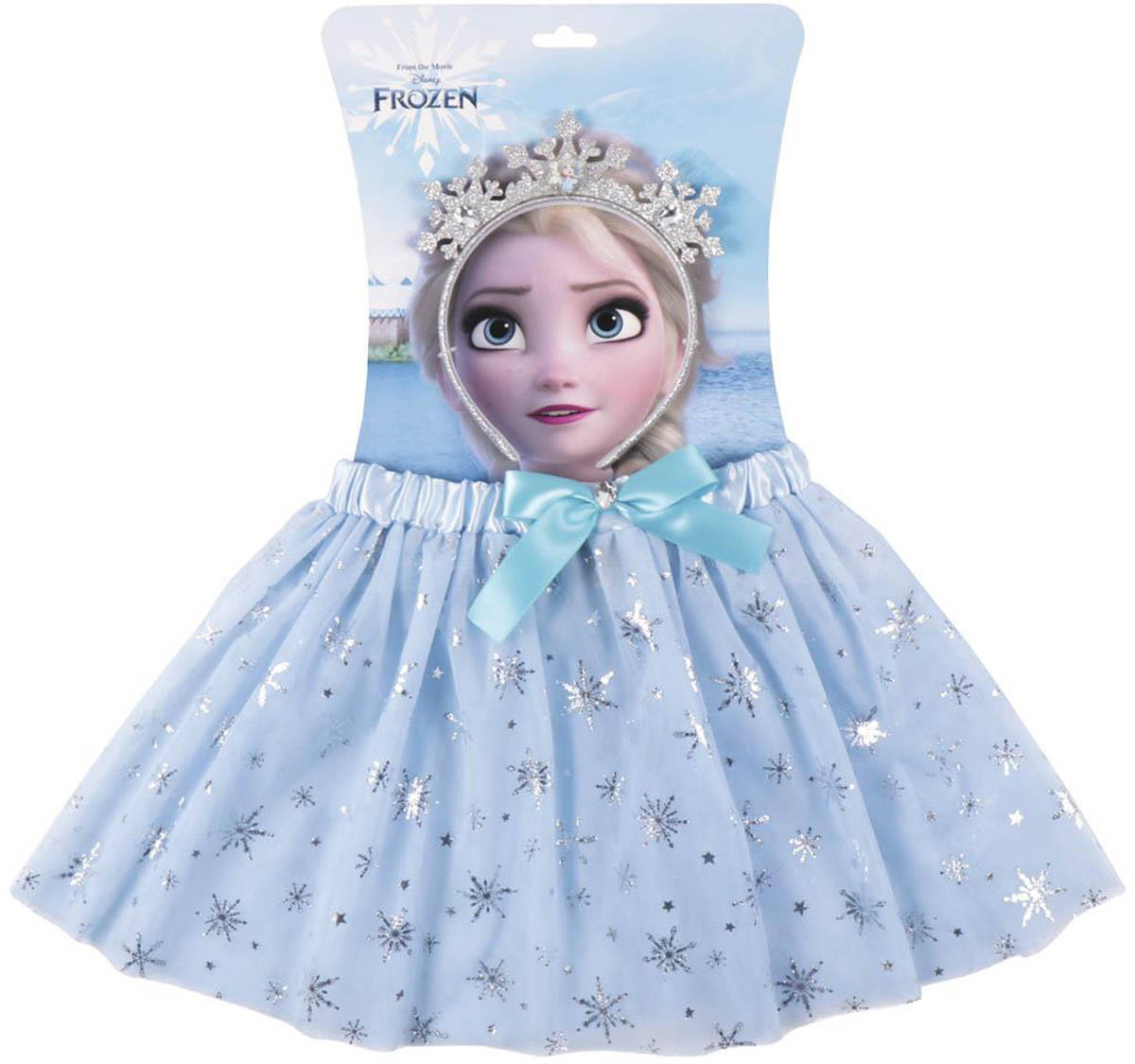 Sukně dětská tutu s doplňky Frozen (Ledové Království) set s čelenkou