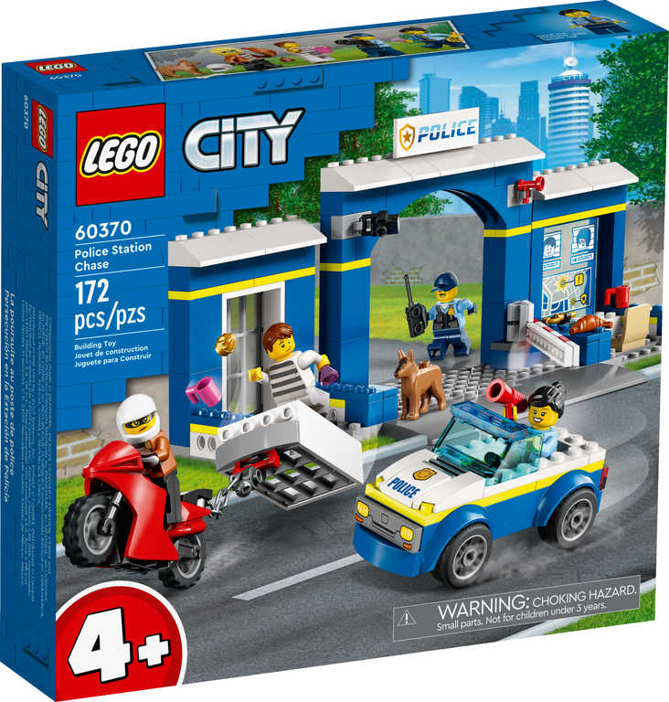 Fotografie LEGO CITY Honička na policejní stanici 60370 STAVEBNICE