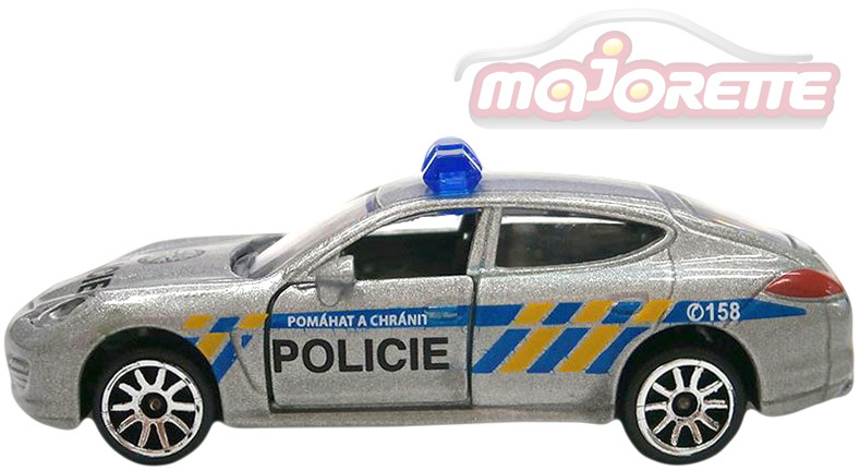 MAJORETTE Auto policejní 7,5cm Mercedes AMG GTR kovové CZ