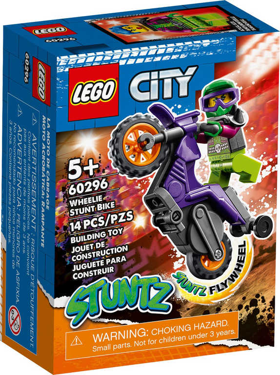 Fotografie LEGO - Kaskadérská wheelie motorka LEGO