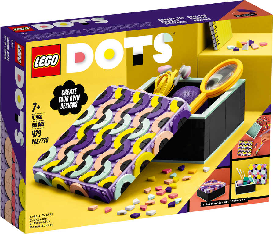 Fotografie LEGO DOTS Velká krabice 41960 STAVEBNICE