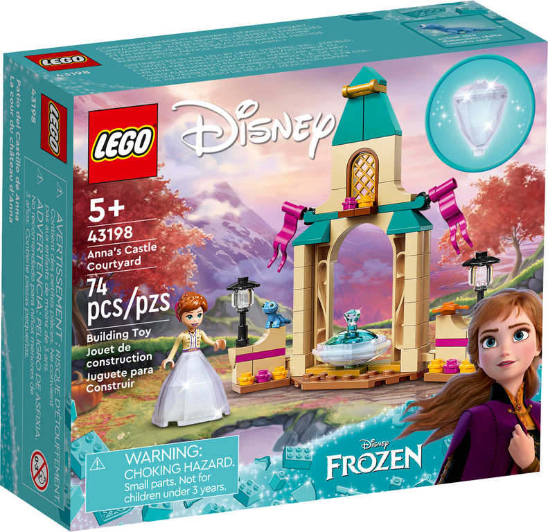 Fotografie LEGO® Disney Ledové království 43198 Anna a zámecké nádvoří
