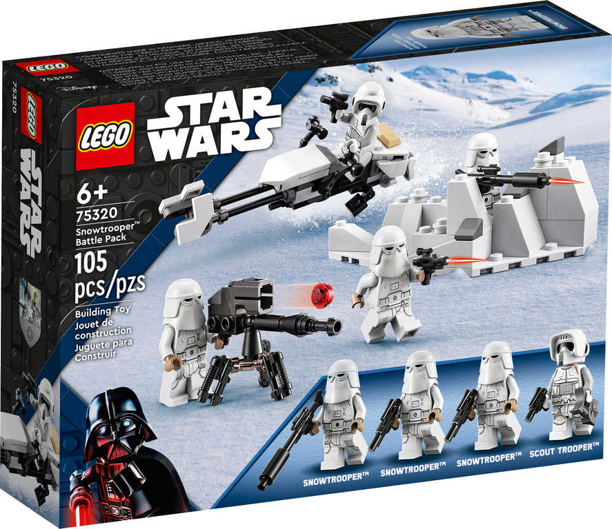 Fotografie LEGO Star Wars 75320 Bojový balíček so snowtroopermi - LEGO LEGO