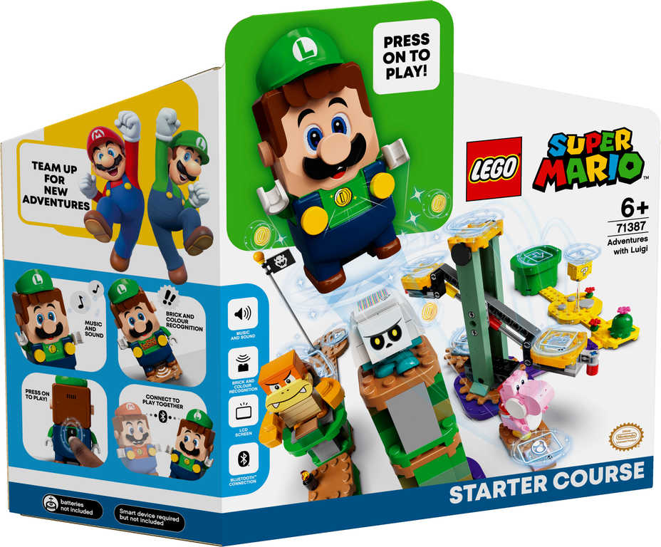Fotografie LEGO® Super Mario™ 71387 Dobrodružství s Luigim – startovací set