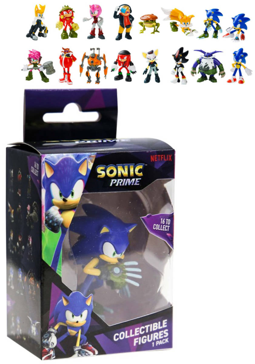 Fotografie Ježek Sonic Prime (Sonic the Hedgehog) figurka plastová 16 druhů
