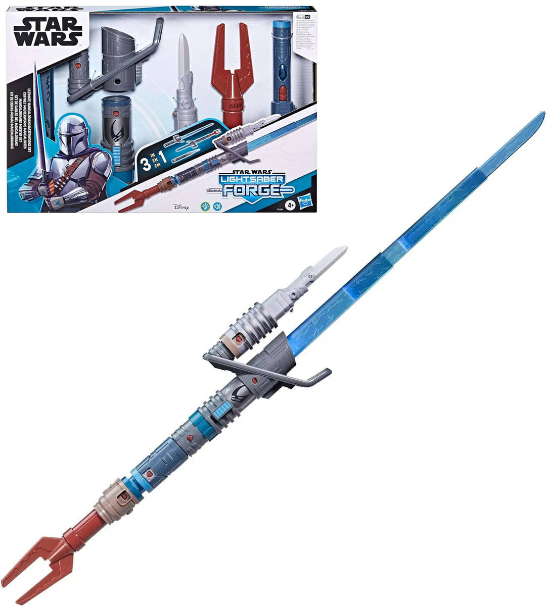 Fotografie HASBRO STAR WARS Meč světelný Luke Skywalker na baterie Světlo Zvuk