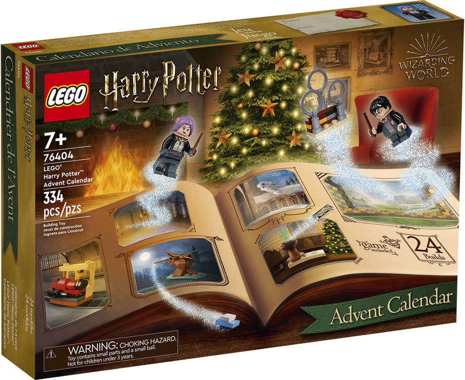 Fotografie LEGO HARRY POTTER Adventní kalendář rozkládací s herní plochou 76404