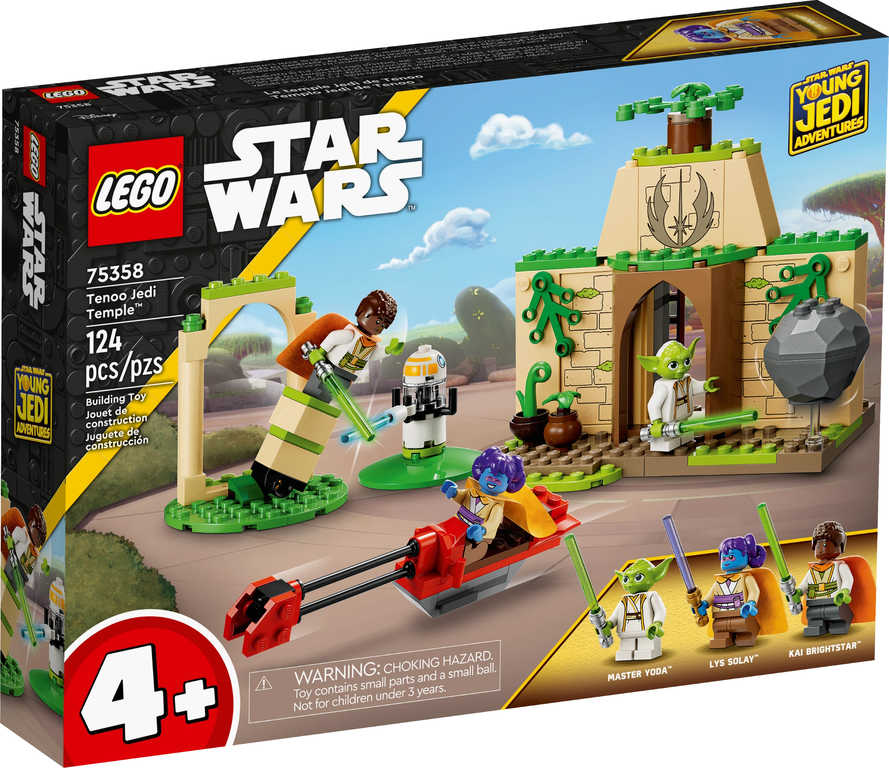 Fotografie LEGO STAR WARS Chrám Jediů v Tenoo 75358 STAVEBNICE