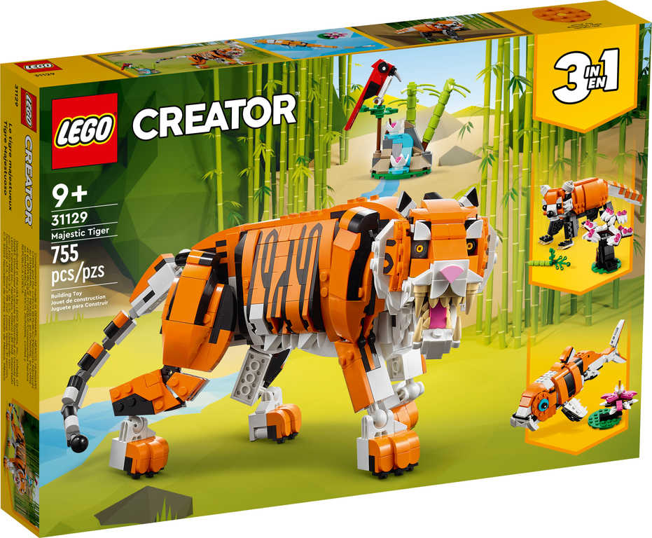 Fotografie LEGO® Creator 31129 Majestátní tygr