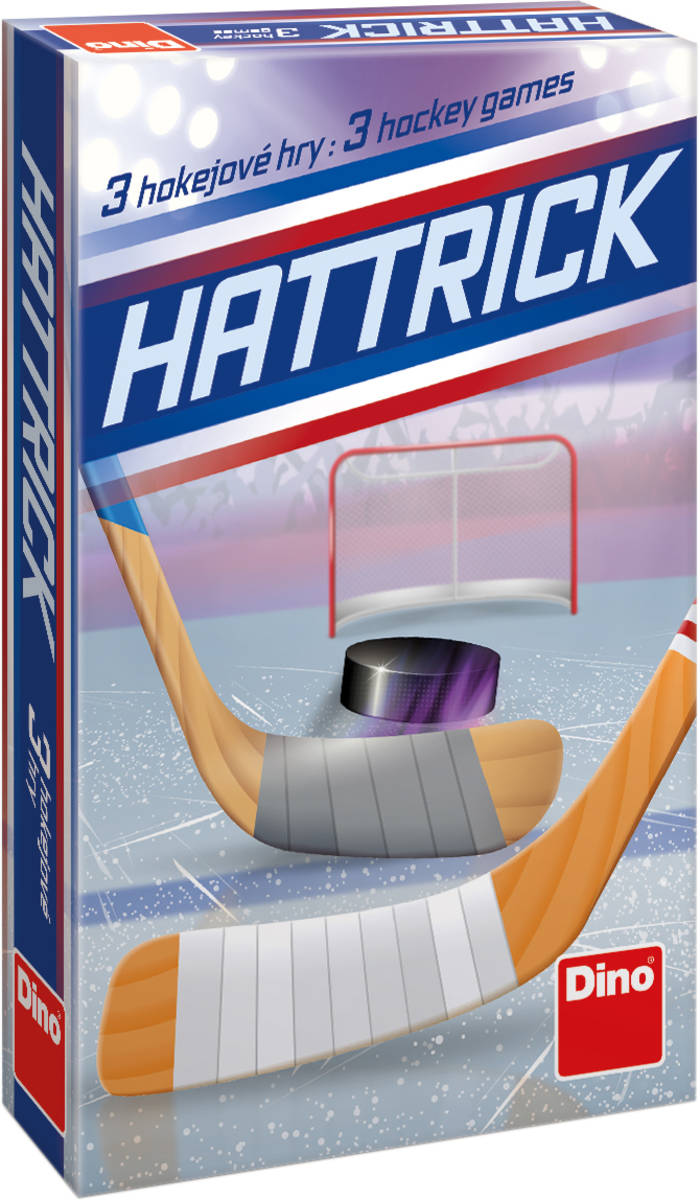 DINO Hra Hattrick cestovní 3 hokejové hry *SPOLEČENSKÉ HRY*
