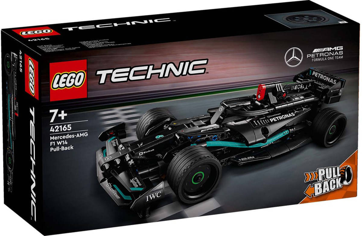 Fotografie LEGO TECHNIC Auto Mercedes-AMG F1 W14 42165 STAVEBNICE