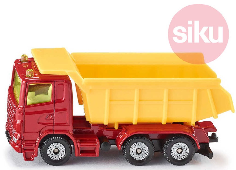 Fotografie SIKU Model auto nákladní se sklápěcí korbou kov