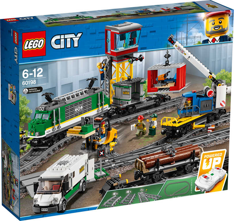 Fotografie LEGO - Nákladní vlak LEGO