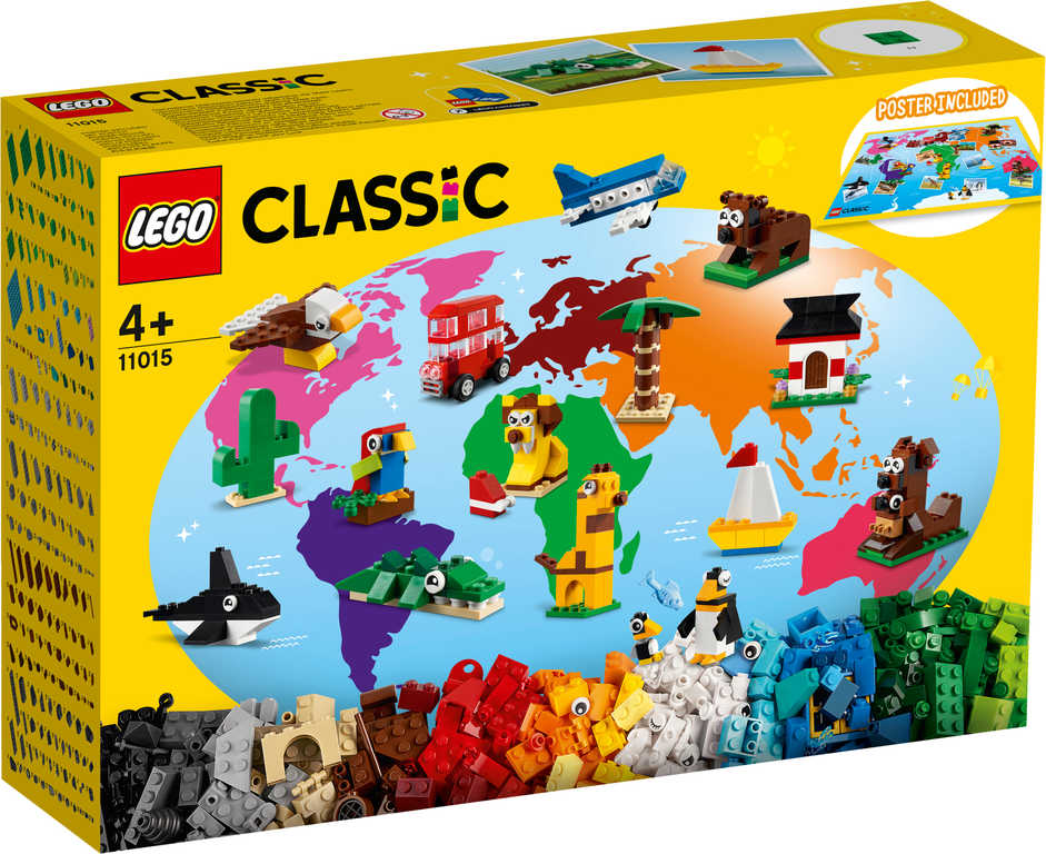 Fotografie LEGO - Classic 11015 Cesta kolem světa LEGO