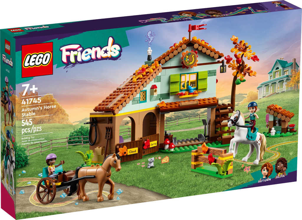 Fotografie LEGO FRIENDS Autumn a její koňská stáj 41745 STAVEBNICE
