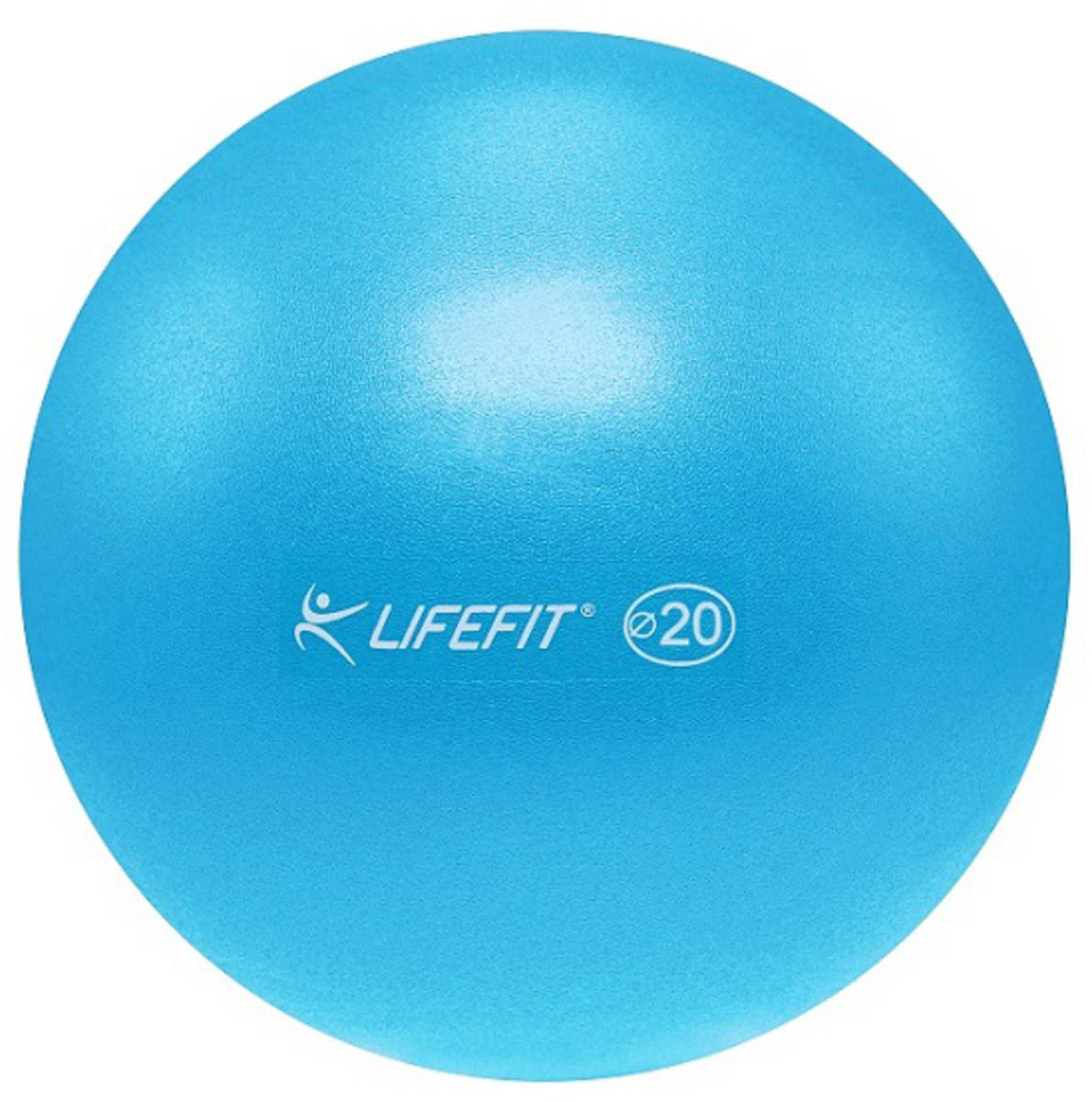 Fotografie Míč gymnastický Lifefit Anti-Burst modrý 20cm balon rehabilitační do 100kg