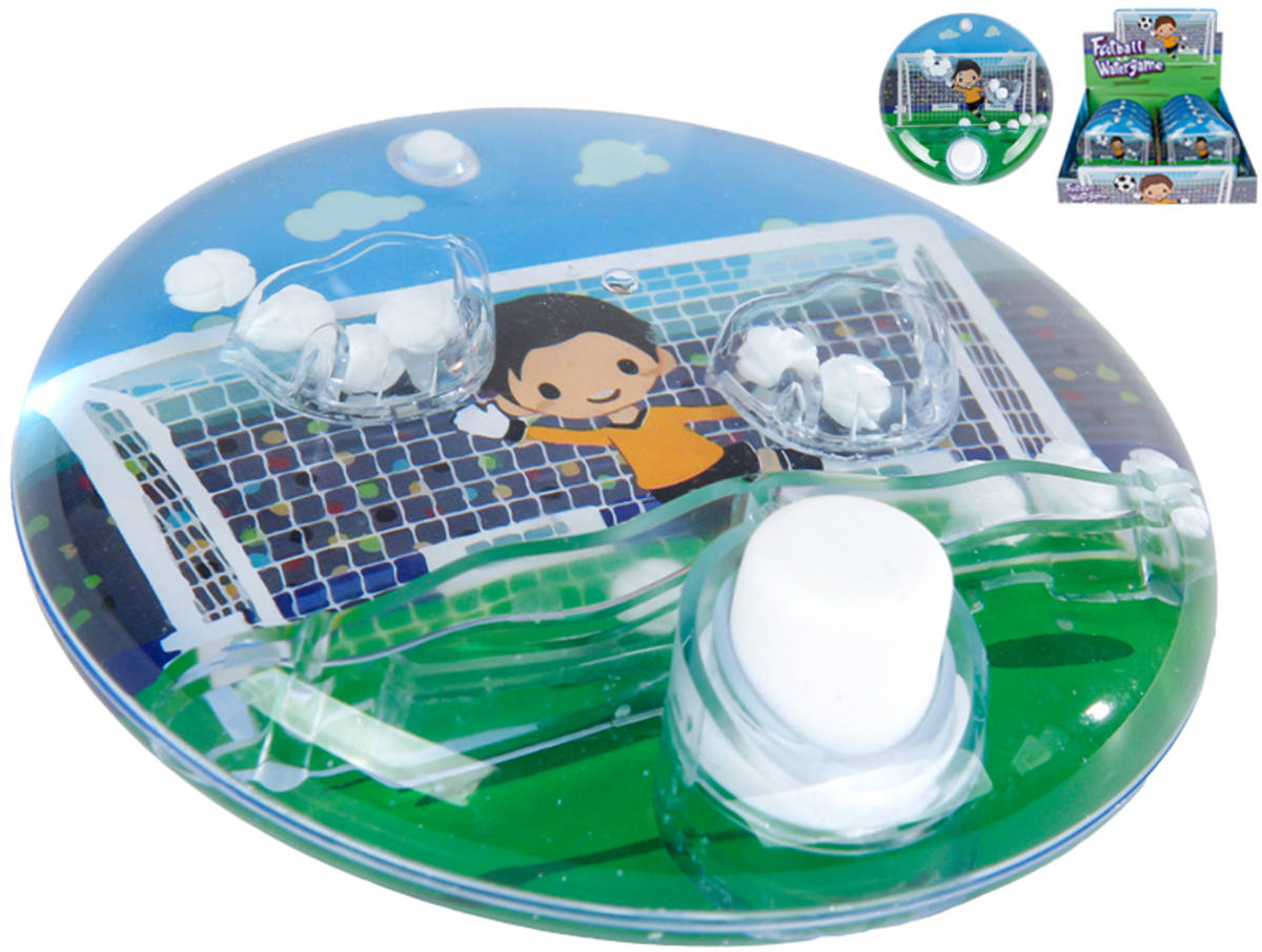 Hra mini vodní fotbal 10cm cestovní plast