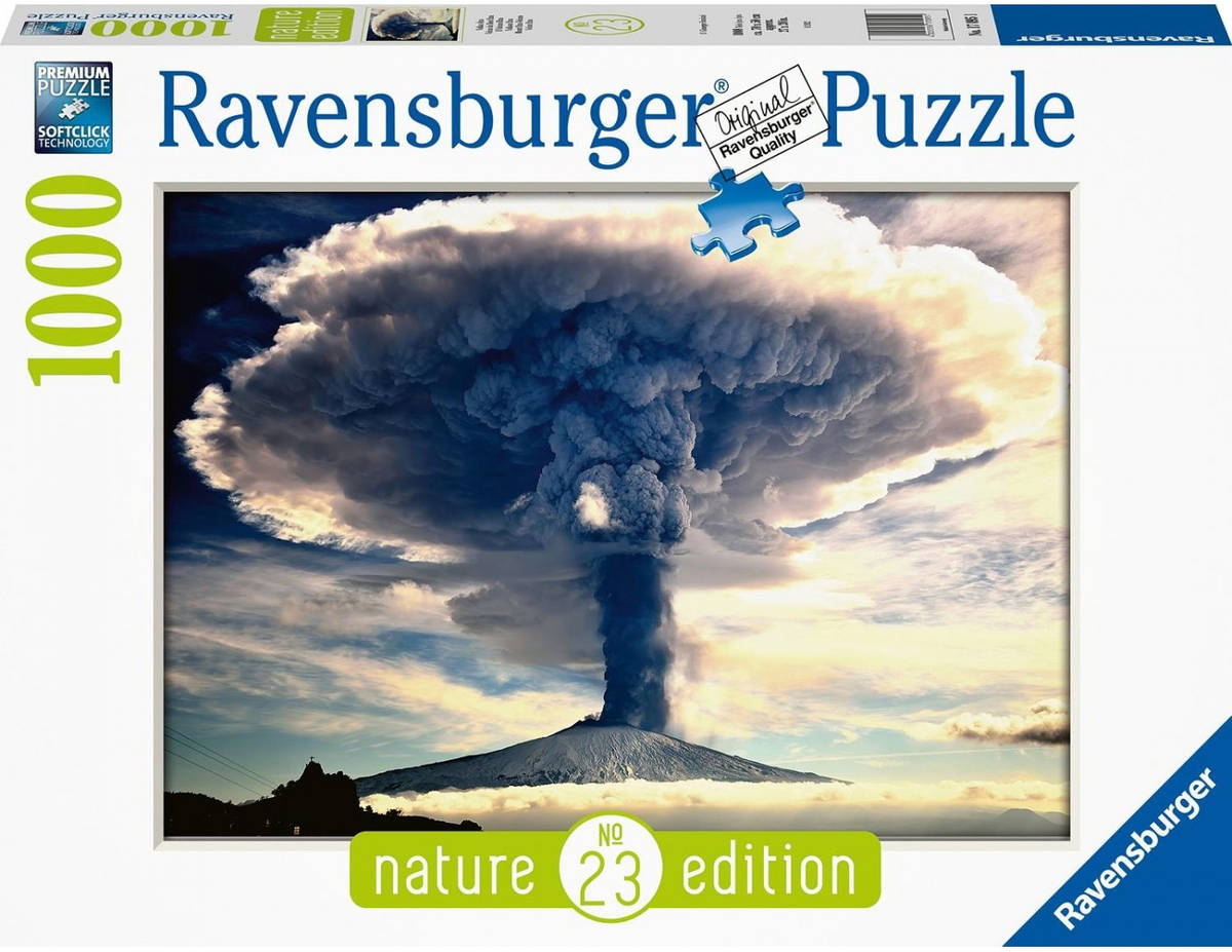 RAVENSBURGER Puzzle Sopka Etna 1000 dílků 70x50cm skládačka