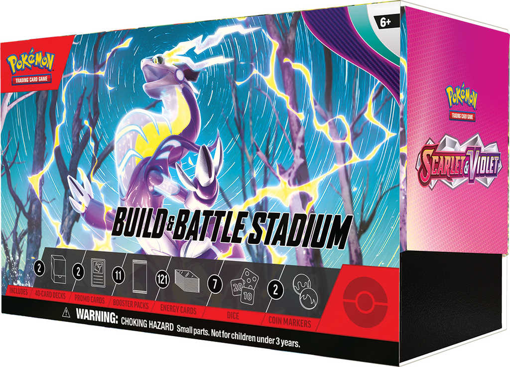 ADC Pokémon TCG SV01 Scarlet Violet Build Battle Stadium velký herní set