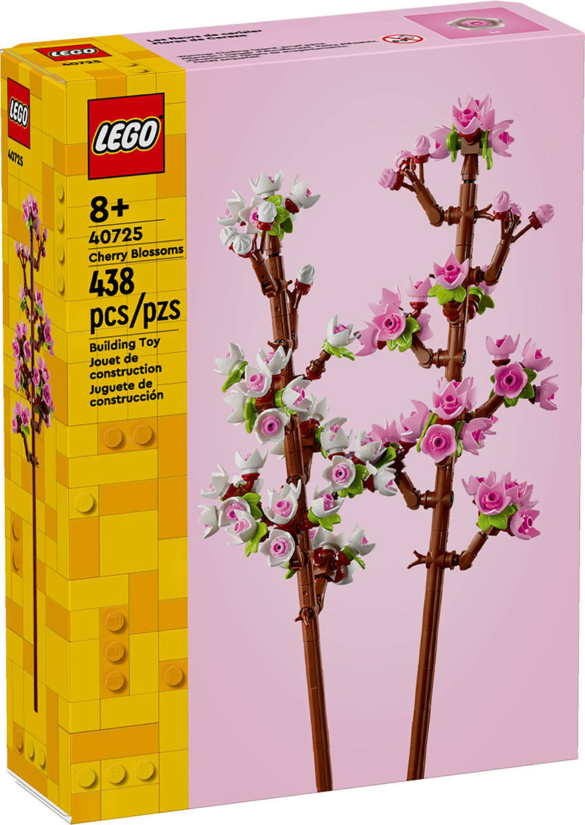 Fotografie LEGO ICONS Třešňové květy 40725 STAVEBNICE