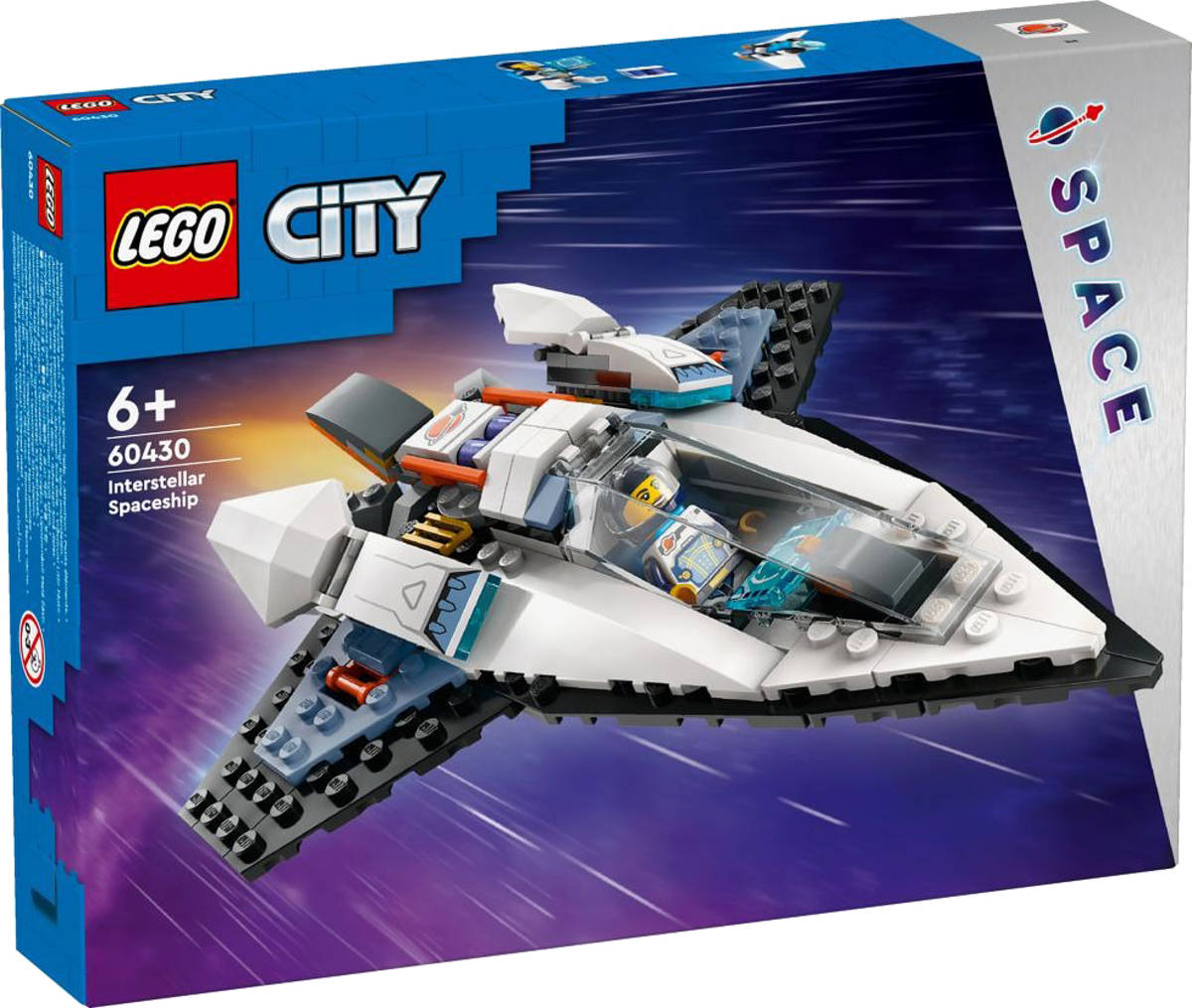Fotografie LEGO CITY Mezihvězdná vesmírná loď 60430 STAVEBNICE