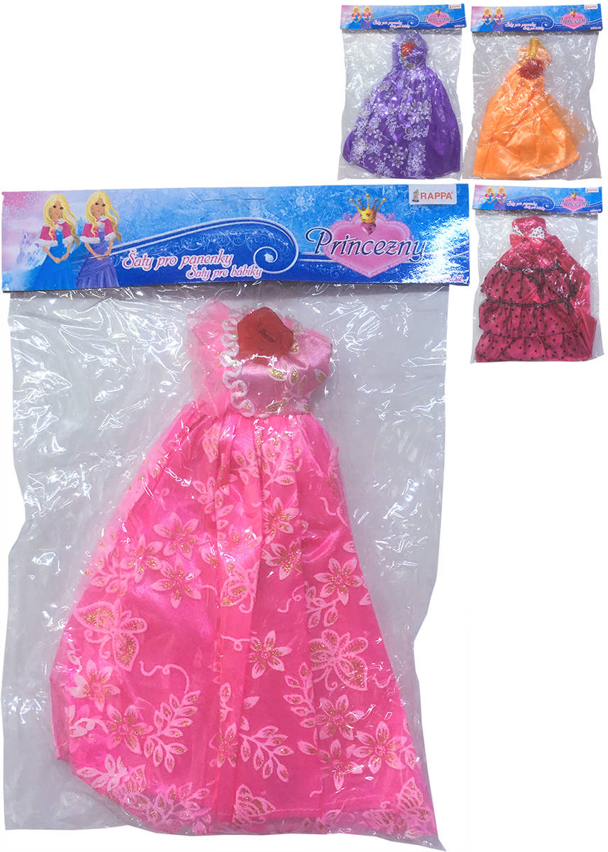 Fotografie Oblečení šaty pro panenku 29cm 8 druhů v sáčku