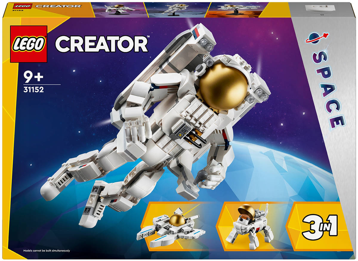 Fotografie LEGO CREATOR Astronaut 3v1 31152 STAVEBNICE