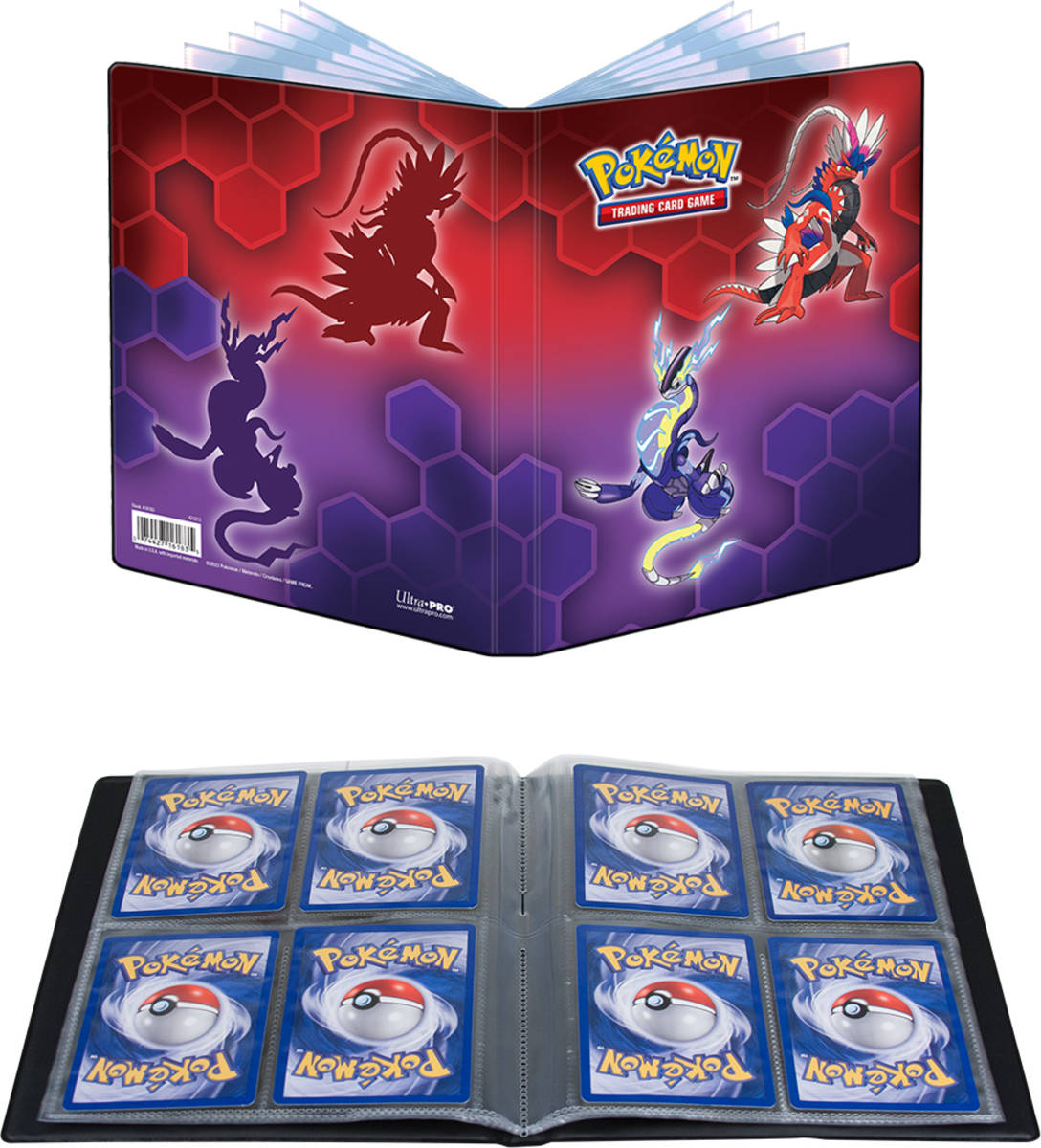 ADC Pokémon Ultra Pro Koraidon Miraidon album sběratelské A5 na 84 karet