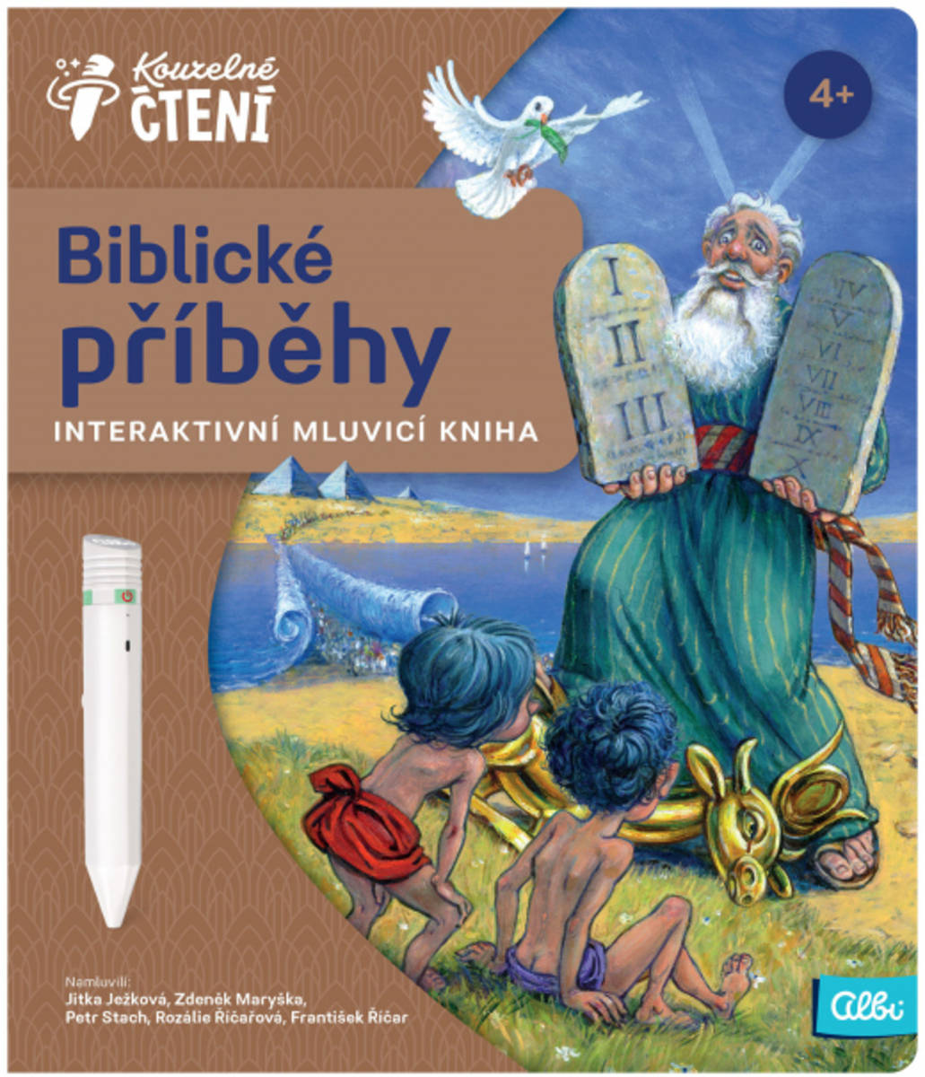 ALBI Kouzelné čtení Kniha interaktivní Biblické příběhy