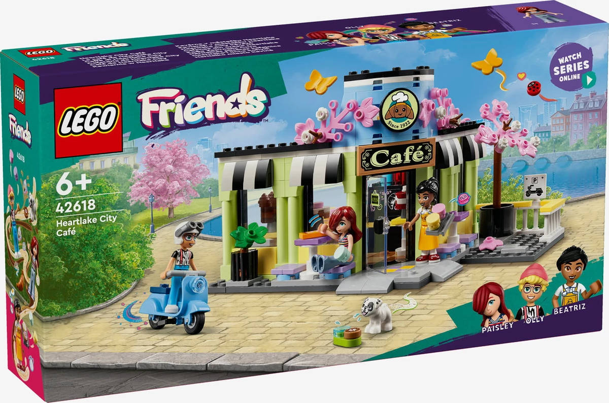 LEGO FRIENDS Kavárna v městečku Heartlake 42618 STAVEBNICE