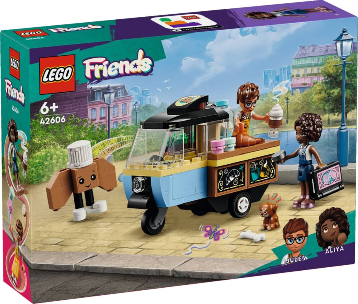 Fotografie LEGO FRIENDS Pojízdný stánek s pečivem 42606 STAVEBNICE