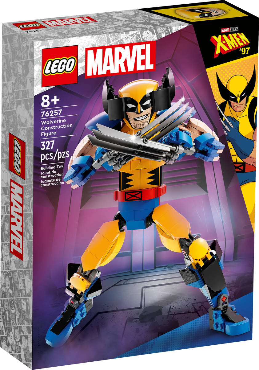 Fotografie LEGO MARVEL Wolverine figurka 46257 STAVEBNICE
