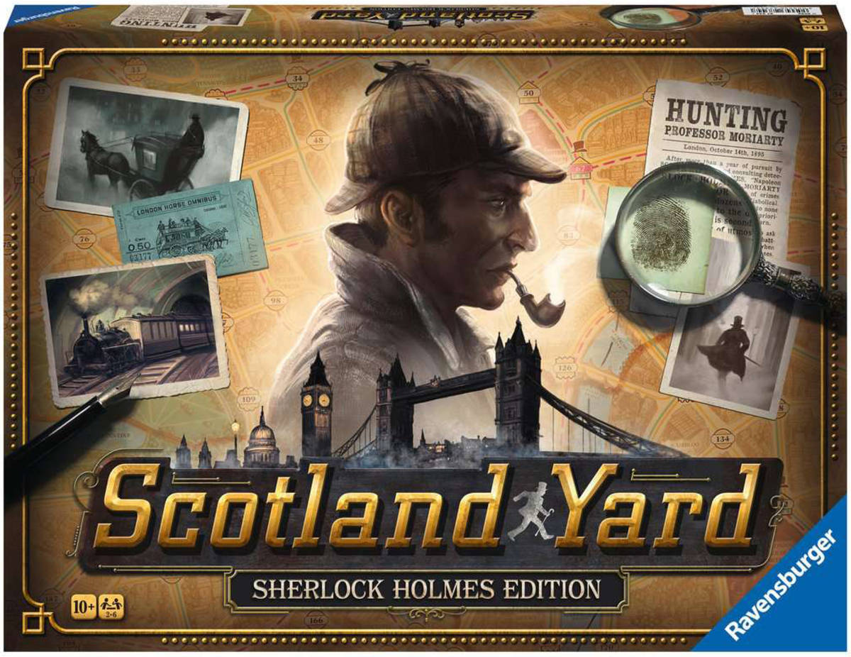 RAVENSBURGER Hra Scotland Yard Sherlock Holmes *SPOLEČENSKÉ HRY*