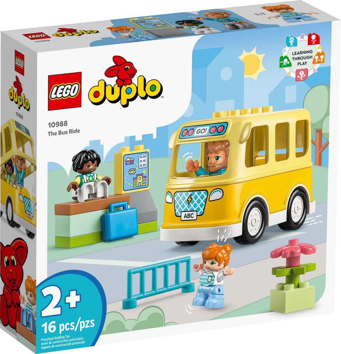 Fotografie LEGO DUPLO Cesta autobusem 10988 STAVEBNICE
