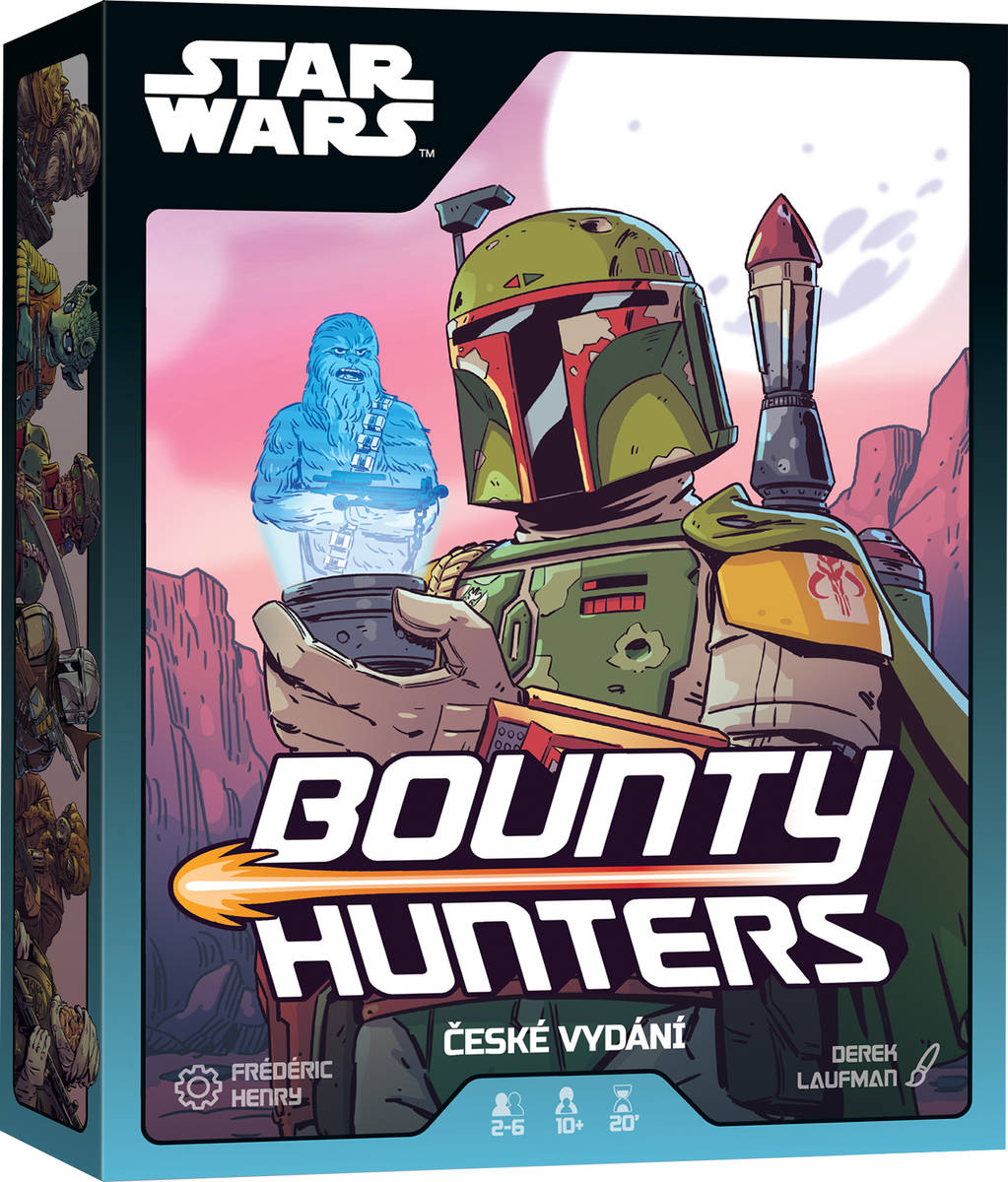 Fotografie ADC Hra Star Wars: Bounty Hunters strategická CZ *SPOLEČENSKÉ HRY*