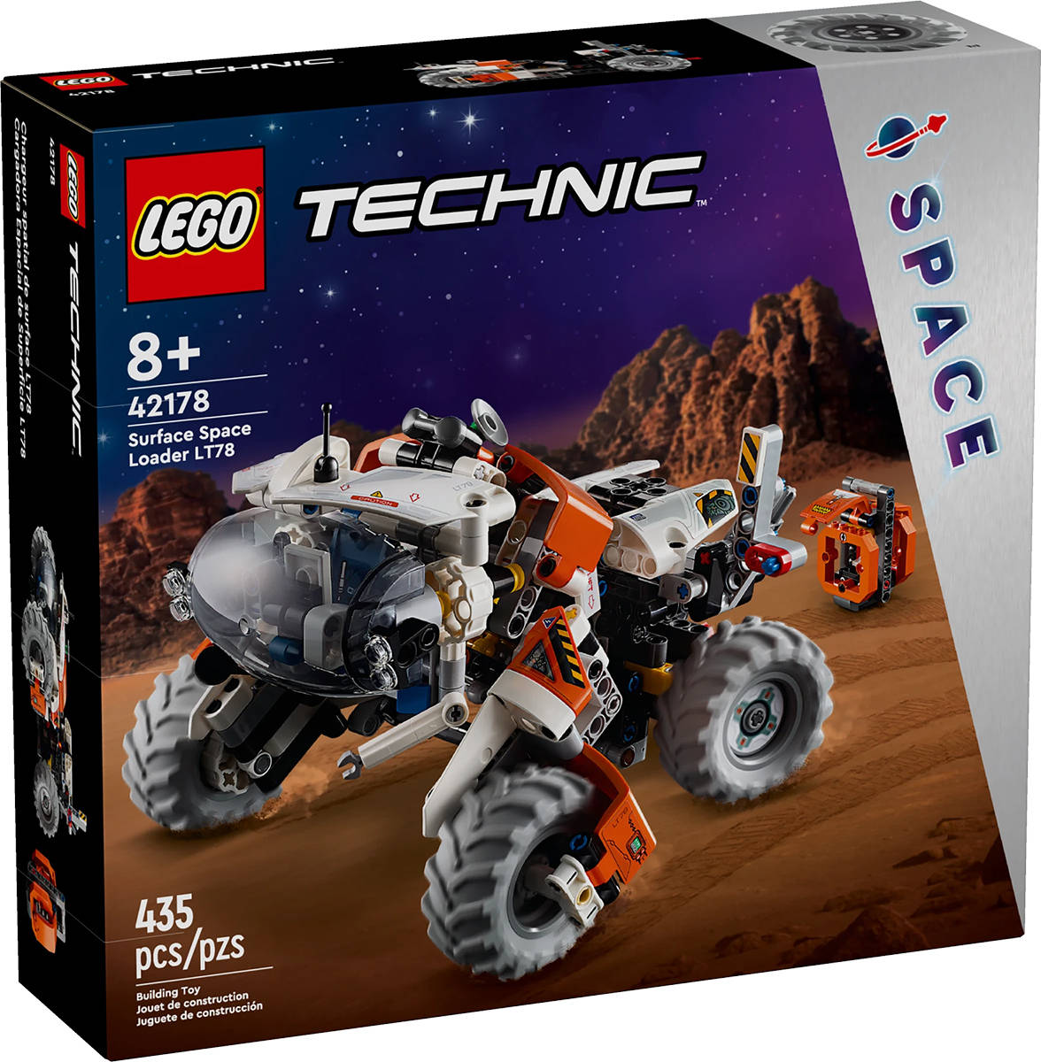 LEGO TECHNIC Vesmírný nakladač LT78 42178 STAVEBNICE