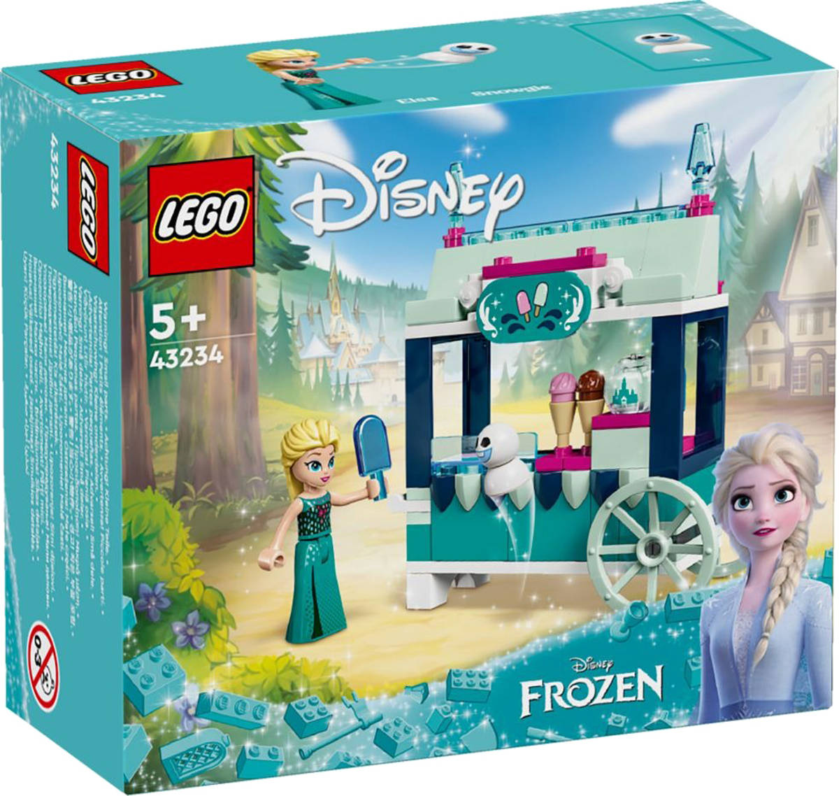 Fotografie LEGO DISNEY Elsa a dobroty z Ledového království (Frozen) 43234 STAVEBNICE
