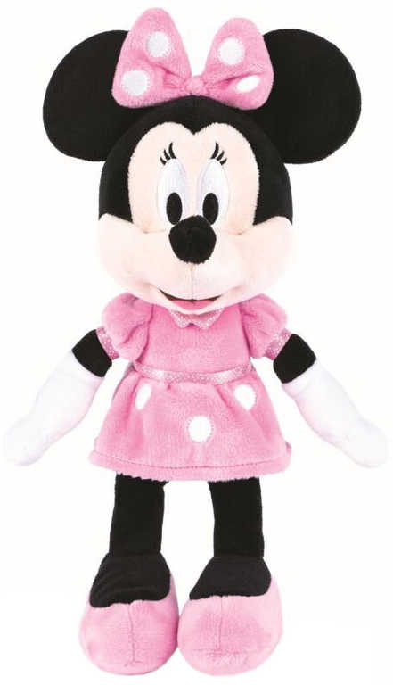 DINO PLYŠ Myška Minnie Mouse 30cm růžové šaty *PLYŠOVÉ HRAČKY*