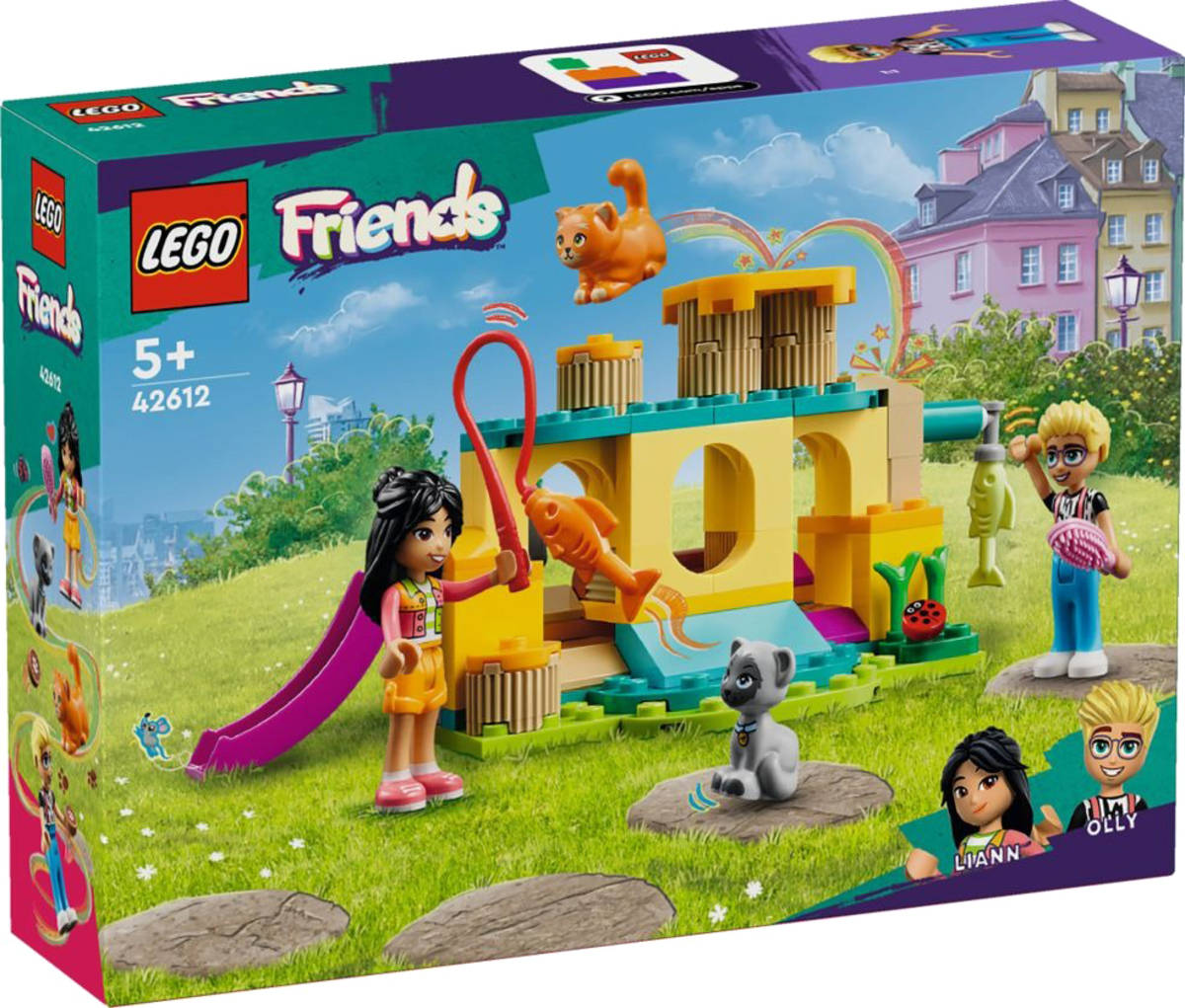 Fotografie LEGO FRIENDS Dobrodružství na kočičím hřišti 42612 STAVEBNICE