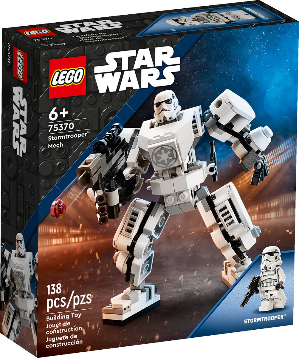 Fotografie LEGO STAR WARS Robotický oblek stormtroopera 75370 STAVEBNICE