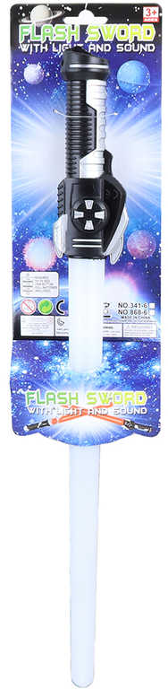 Meč vesmírný plastový s efekty na baterie Světlo Zvuk