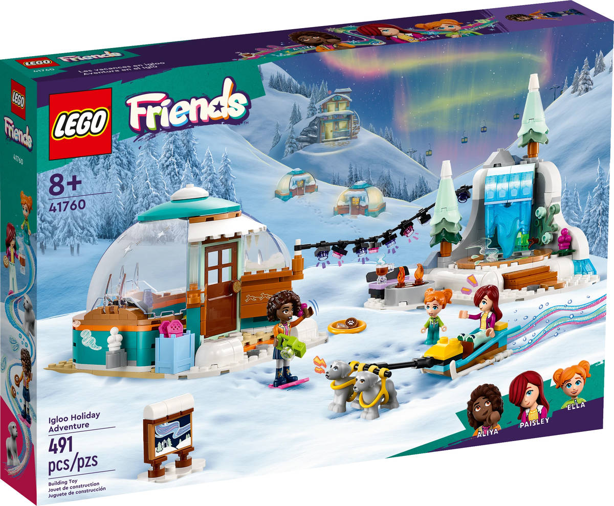 Fotografie LEGO FRIENDS Zimní dobrodružství v iglú 41760 STAVEBNICE